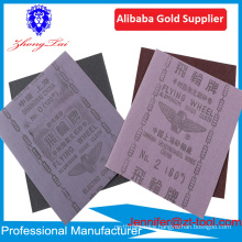 Flying wheel brand aluminium oxide abrasive cloth sheet for cleaning engine parts